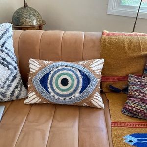 Surya evil eye pillow